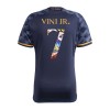 Camiseta de fútbol Real Madrid Vini JR 7 Segunda Equipación 23-24 - Hombre